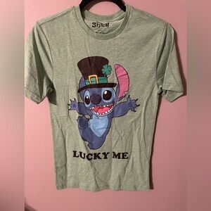 Woman’s Disney stitch lucky me short sleeve t shirt